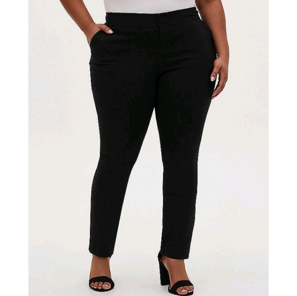 Torrid Studio Deluxe/Jetsetter Straight Leg Pants